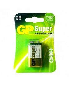Батарейка Крона  GP Super  6LR61 BL1 Alkaline 9V (1/10/200)..