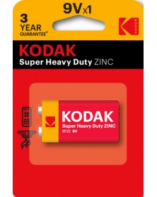 Батарейка Крона  KODAK           6F22    (10) (50)  Блистер..