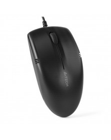 Мышь A4Tech OP  530NUS               (USB, 1200dpi,V-Track) Black Бесшумная..