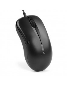 Мышь A4Tech OP  560NUS               (USB, 1200dpi,V-Track) Black Бесшумная..