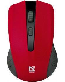 Мышь DEFENDER    935 Accura       (Nano,1600dpi,Optical) Red Беспроводная Б..