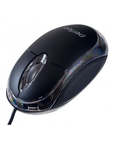 Мышь Perfeo  Glow                          (USB, 1200dpi,Optical) Black Col..