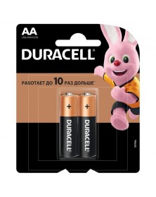 Батарейка DURACELL      LR6    Alkaline  (    2BL)(40/120)  BASIC..