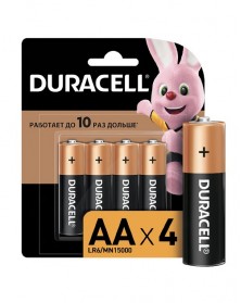 Батарейка DURACELL      LR6    Alkaline  (    4BL)(80)  BASIC/PLUS ..
