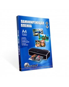 Плёнка для ламинирования REVCOL глянцевая  A4  (216*303),   80 мкм, 100 кон..