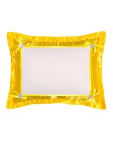 Наволочка прямоугольная Белла 45*35 желтая 21*30 ..