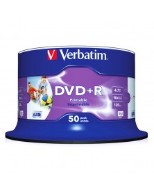 DVD+R       VERBATIM  4.7Gb 16x  (Cake   50)(200)  INKJET PRINTABLE..