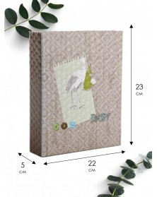 Ф/Альбом  Pioneer  (121321)  200 ф  10*15см, ПП карм., 3D эффект, Baby     ..