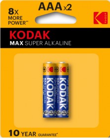 Батарейка KODAK             LR03  Alkaline  (  2BL)(20)(100) MAX  ..