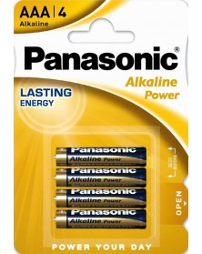 Батарейка PANASONIC    LR03  Alkaline  (  4BL)(48)(240) Alkaline Power..