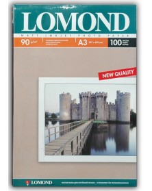 Фотобумага LOMOND A3        90г/м2 Односторонняя Матовая                   ..