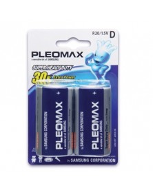 Батарейка SAMSUNG      R20  (2BL)(12)( 192)  Блистер..