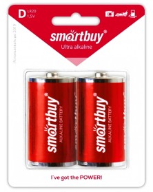 Батарейка SMARTBUY     LR-20  (2BL)(12)(96)..