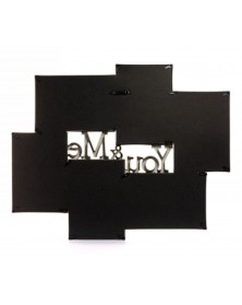 Ф/Рамка ЯМ FFC-1027  комби Fotografia 6 фото 10*15,  белая                 ..