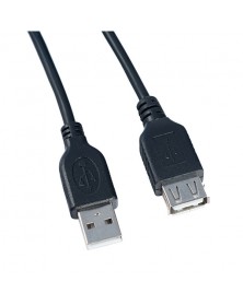Кабель  Perfeo (U4502) USB2.0 A вилка - USB2.0 A розетка 1.0м  пакет (  80)..