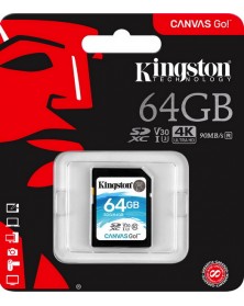 Карта памяти SDXC 64Gb (Class 10) Kingston Canvas Go Plus UHS-1 U3 V3.. Карта памяти SDXC 64Gb (Class 10) Kingston Canvas Go Plus UHS-1 U3 V3..