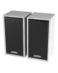 Колонки Perfeo PF-  084         Cabinet       2.0 (2*   3W)  Дерево Белый Д..