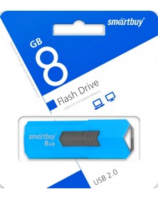 USB Флеш-Драйв    8Gb  Smart Buy Stream Color Mix..