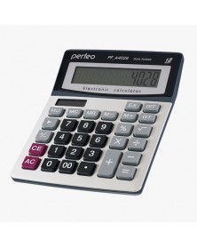 Калькулятор PERFEO PF A4028           (Бухгалтерский, 12-разрядов) Silver..