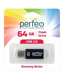 USB Флеш-Драйв  64Gb  Perfeo  E 01 Economy Color Mix..