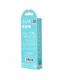 Кабель  AUX 3.5 Jack вилка - 3.5 Jack вилка   1,0 м, Hoco UPA 11 Red,коробо..