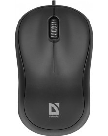 Мышь DEFENDER    759 Patch         (USB, 1000dpi,Optical) Black Коробка..