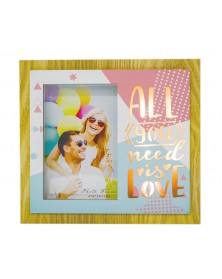Ф/Рамка из МДФ  с подсветкой FFL - 834, 10x15 см., All you need is love (24..