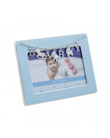 Ф/Рамка PLATINUM PF11292B BLUE 10x15 BABY, голубая, металлическая (6/24)..