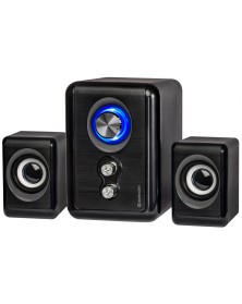 Колонки DEFENDER V 11                        2.1 (2*   3W+  5W)  Пластик, п..