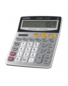 Калькулятор PERFEO PF A4029           (Бухгалтерский, 12-разрядов) Silver..