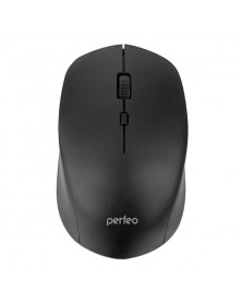 Мышь Perfeo  Strong B                     (Nano,2400dpi,Optical) Black Бесп..