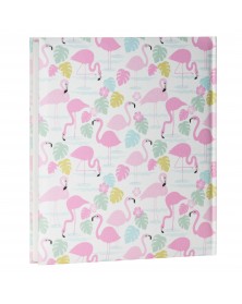 Ф/альбом ЯМ 30 м.л. (29*32) FA-EBBSA30 - 822 детский Фламинго, кн.пер, ткан..