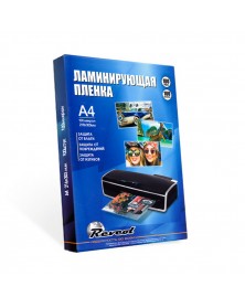 Плёнка для ламинирования REVCOL глянцевая  A4  (216*303), 100 мкм, 100 конв..