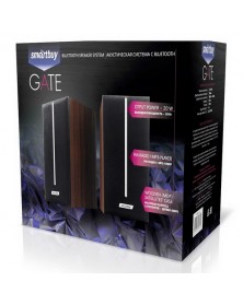 Колонки Smart Buy (SBA 4110)                2.0 (2* 10W)  Gate МДФ,Black-Li..