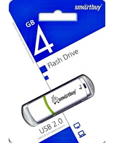 USB Флеш-Драйв    4Gb  Smart Buy Crown Color Mix..