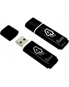 USB Флеш-Драйв    4Gb  Smart Buy Glossy Color Mix..