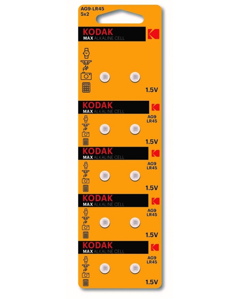 Купить Батарейка Kodak G 9 (10BL) (394) LR936, LR45 (100/1000) по оптовой  цене в Симферополе