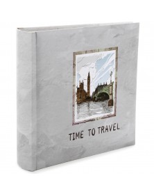 Ф/Альбом  Pioneer  (86636)  200 ф  Time to travel  Книжный переплёт, Memo (..