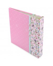 Ф/Альбом-анкета  Pioneer  (86559) 56 фото 10*15 + Цветные страницы  Розовая..