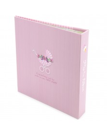 Ф/Альбом-анкета  Pioneer  (86573) 56 фото 10*15 + Цветные страницы  Розовая..