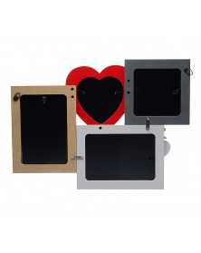 Ф/Рамка ЯМ FFC-2060  комби Fotografia MDF 4 фото (2- 10*15 см + 2- 10*10 см..