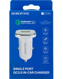 Автомобильное Зарядное Устройство 12V- USB 1*USB выход   Borofone BZ  12A 3..