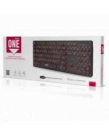 Клавиатура SmartBuy  SBK-328U-K                    (USB)         Black Подс..