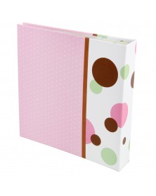 Ф/Альбом-анкета  Pioneer  (91425) 56 фото 10*15 + Цветные страницы  Розовая..