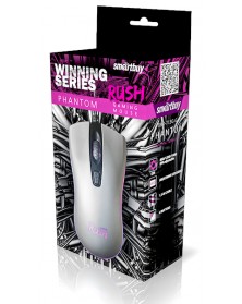 Мышь Smart Buy  713 G-G Phantom   (USB, 2000dpi,Optical) Grey Игровая Короб..