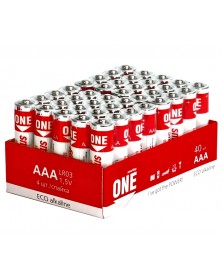 Батарейка SB ONE-Eco    LR03  Alkaline  (    40)(40)(960)..