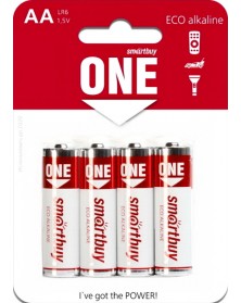 Батарейка SB ONE-Eco    LR6  Alkaline  (  4BL)(48)(480)..
