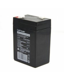 Аккумулятор GoPower VRLA  6v - 4,5 Ah    Свинц.- кислотный  AGM  (1 / 10)..