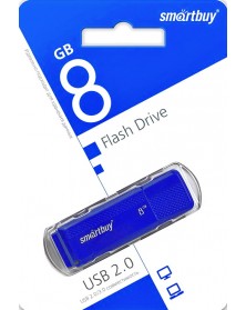 USB Флеш-Драйв    8Gb  Smart Buy Dock Color Mix..