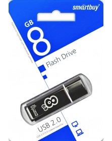 USB Флеш-Драйв    8Gb  Smart Buy Glossy Color Mix..